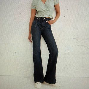 Madewell Dark Blue Flare Jeans